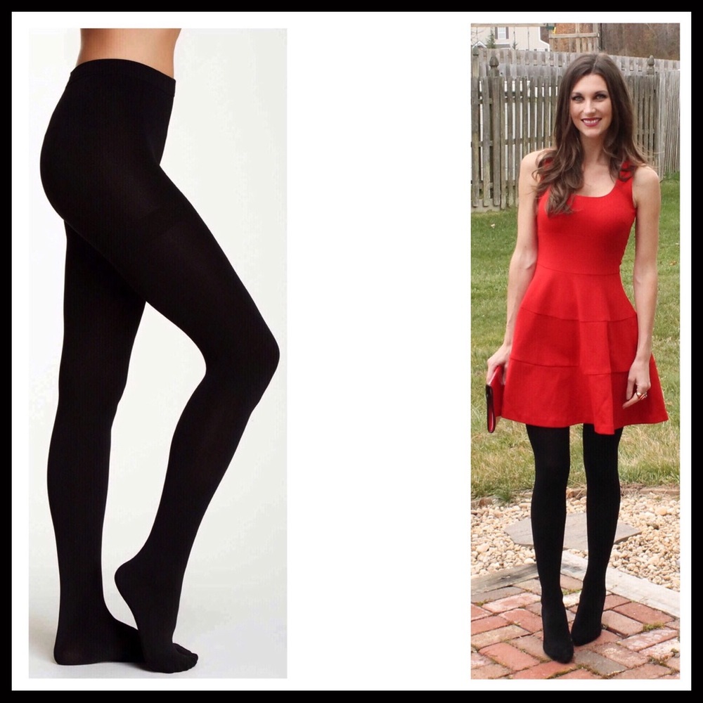 BLACK TIGHTS MICROFIBER OPAQUE A2C - Picture 4 of 7